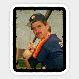 Dickie Thon in Houston Astros Sticker